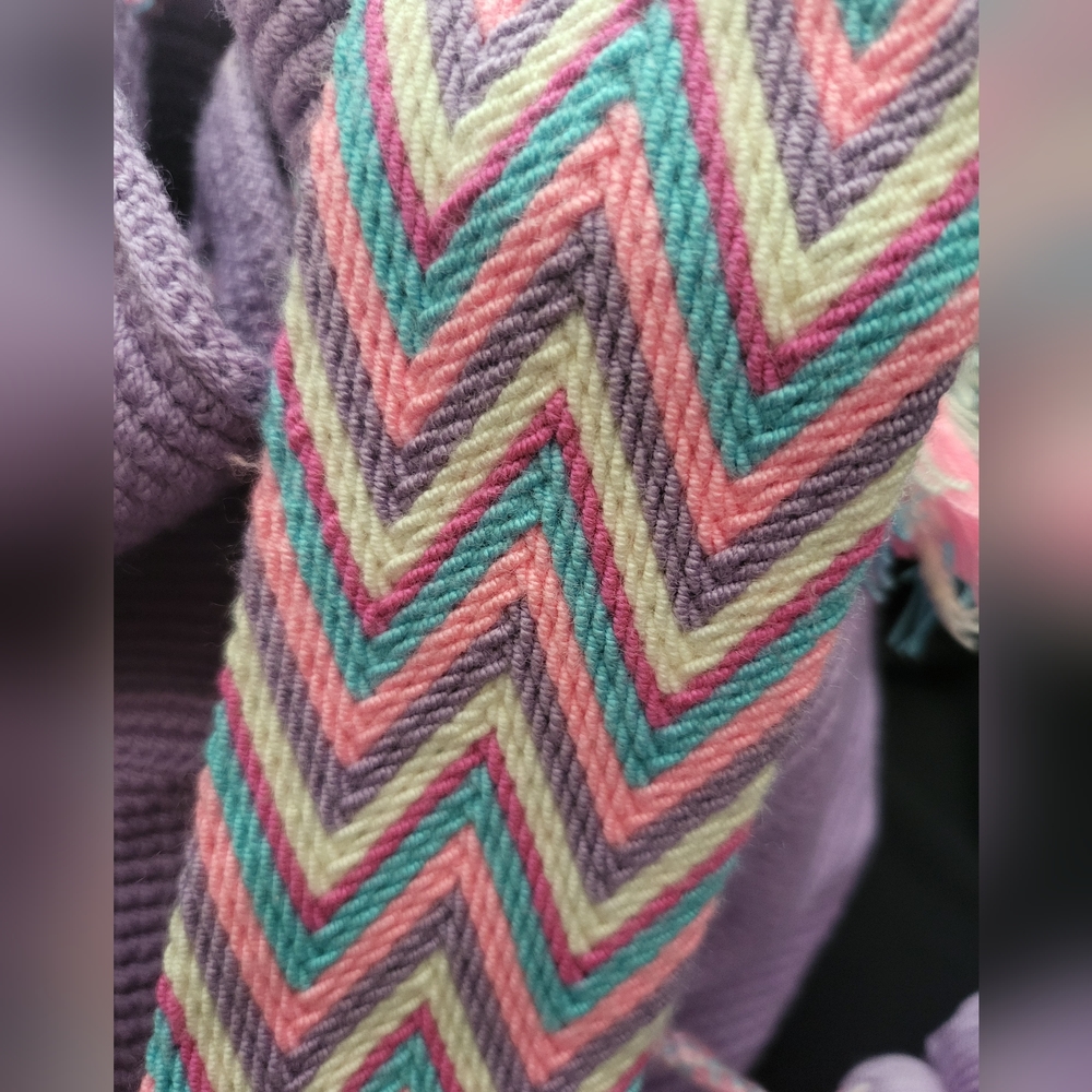 NWT Alexa's Wayuu knitted bag - Picture 7 of 14